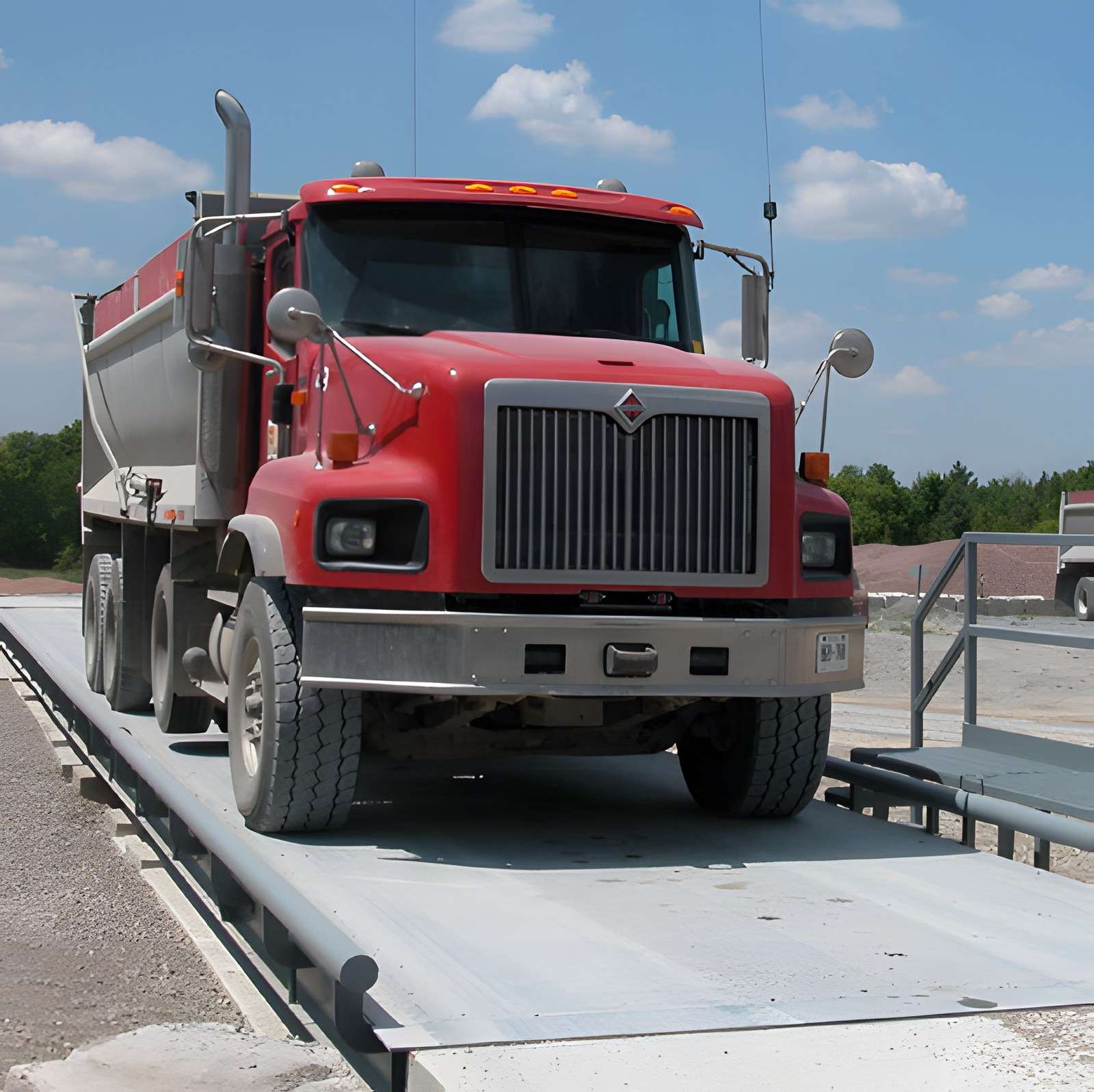 Arrow Scale Innovation Series truck scale in service
